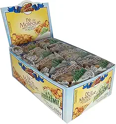 Pé De Moleque Zero Açúcar Display 24 und de 12g cd Fibrasmil