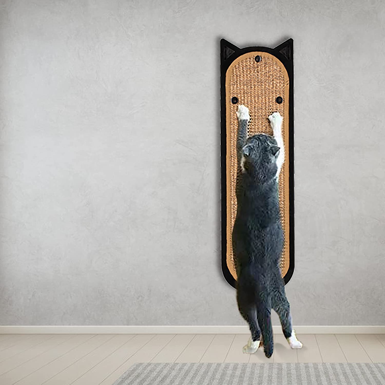 Photo 1 of *SEE NOTES - DAMAGED* Snappy Cat Wall Mounted Cat Scratching Post, Includes 2 Pads