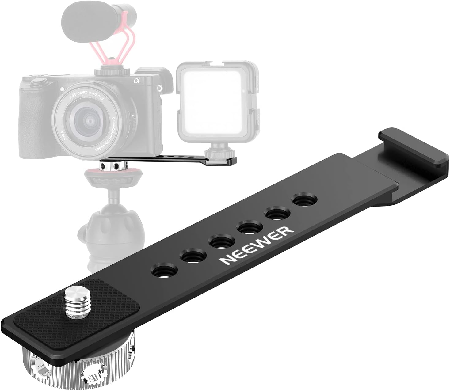 入園入学祝い トリプルコールドシューマウントプレートマイクスタンド延長ブラケット110x30mm Dprd Jatimprov Go Id