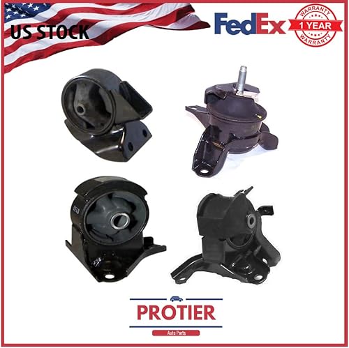 Westar Juego de montaje para motor y trans de 4 piezas para Hyundai Sport Utility Tucson Kia Sport Utility Sportage L4 2.0l 1975cc 2005-2008