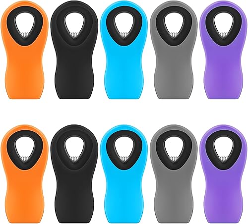 Paquete de 10 clips magnéticos para virutas, clips para bolsas, clips para alimentos, clips magnéticos para paquetes de alimentos, clips magnéticos