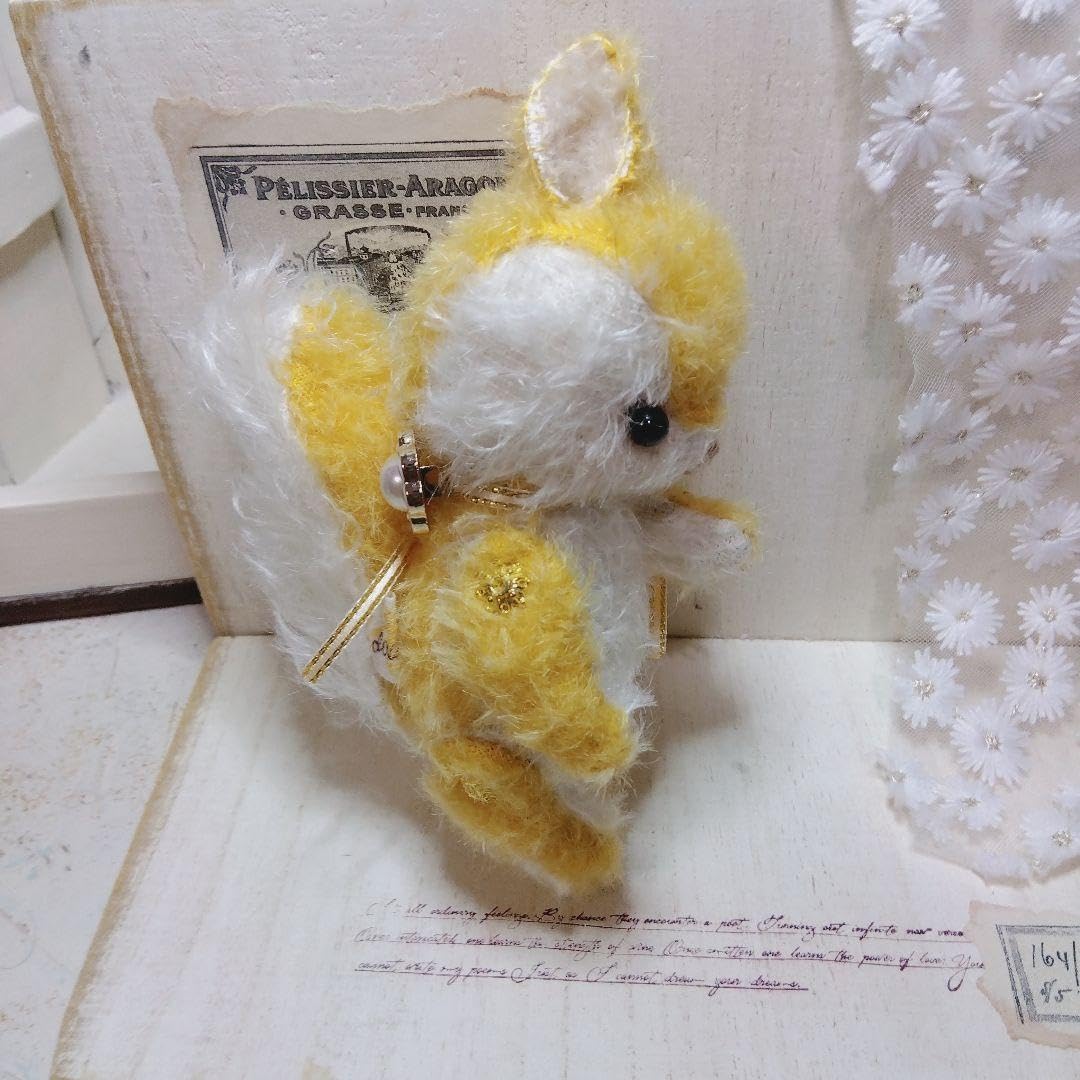 Amazon.co.jp: リス テディベア ぬいぐるみ ミニチュア セット レトロ 