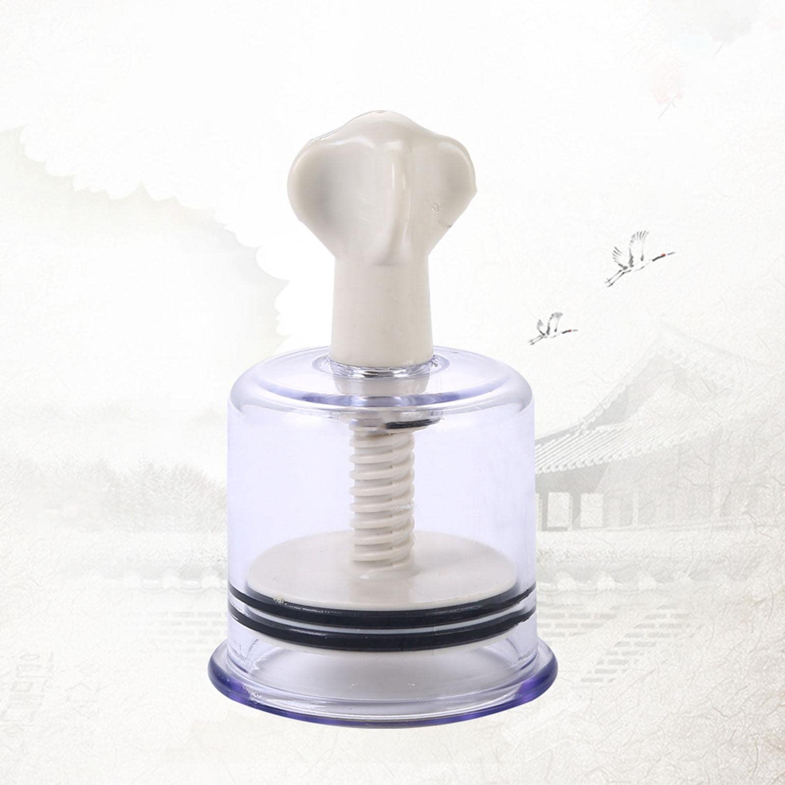 10 zestaw chińskich kubków Acupoint Vacuum Twist przyssawka urządzenie fizyczne 110 x 73 mm