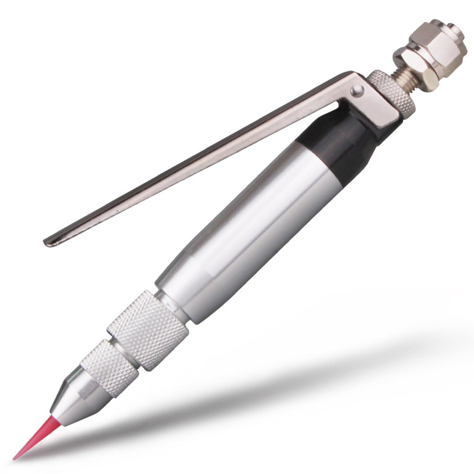 COYEUX Glue Dispensing Valve, Manual Glue Pen, Operating Viscosity 1-100000 CPS, Nozzle 4mm, Working Air Pressure 4-7 Kgf/cm, for UV Adhesive, White Glue, Lubricating Grease, Ink