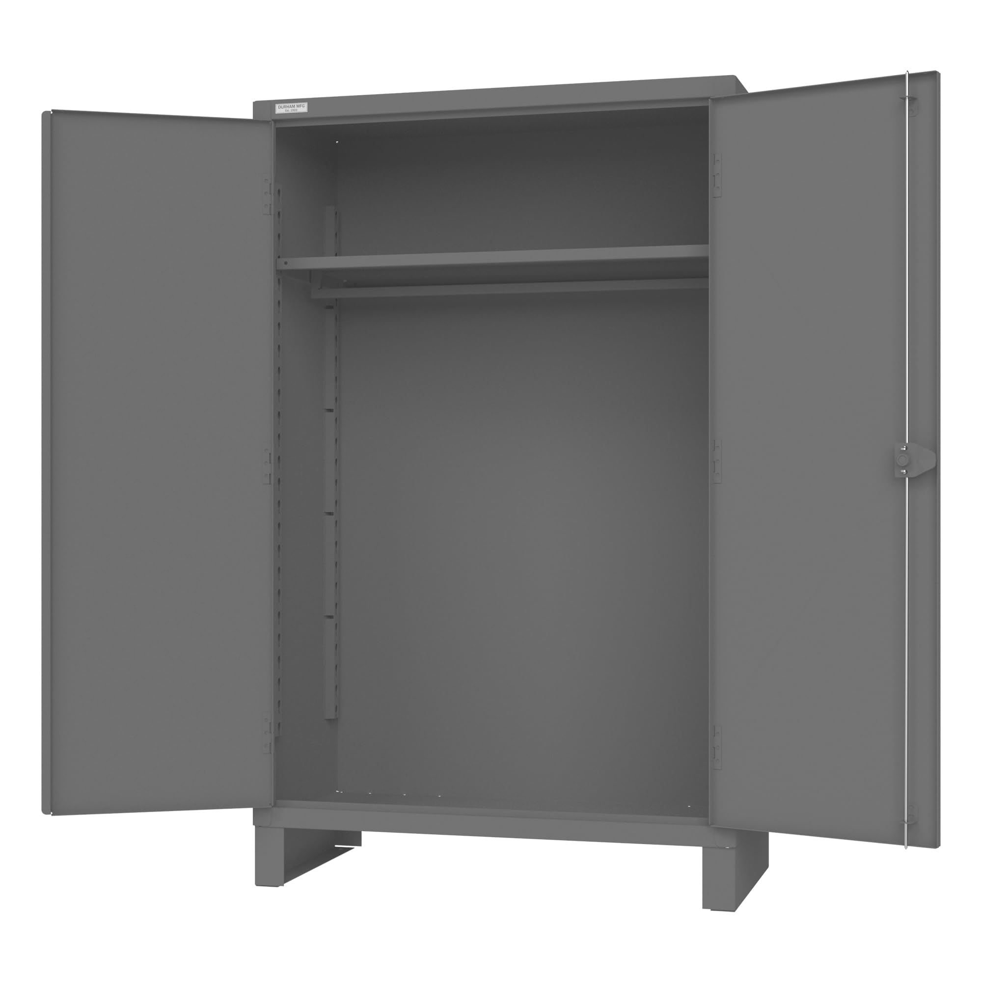 Durham HDCHB-244878-1S95 Cabinet, 1 Shelf, Gray