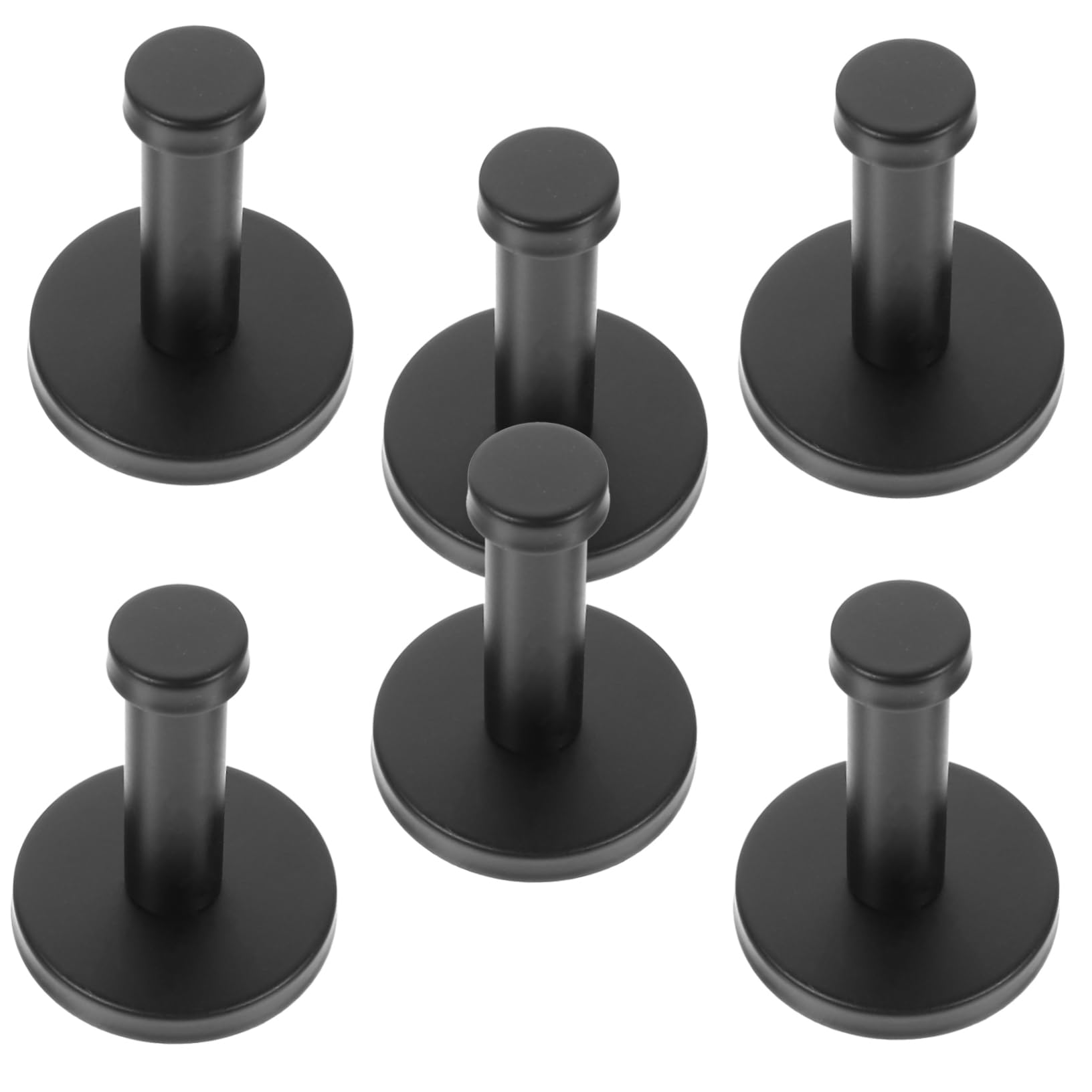 PRETYZOOM 18 Piezas Gancho De Pared Gancho De Acero Inoxidable Ganchos Para Llaves Para Ganchos De Almacenamiento De Pared Ganchos Para Sombreros Montados En La Pared Ganchos Para Abrigos