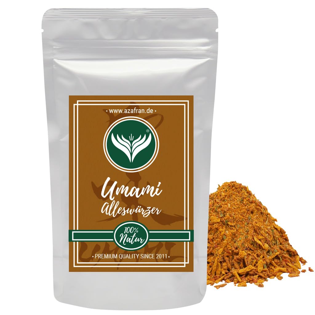 Azafran Umami Gewürz/Gewürzzubereitung, natürlicher Allrounder, Mischung ohne Glutamat 250g