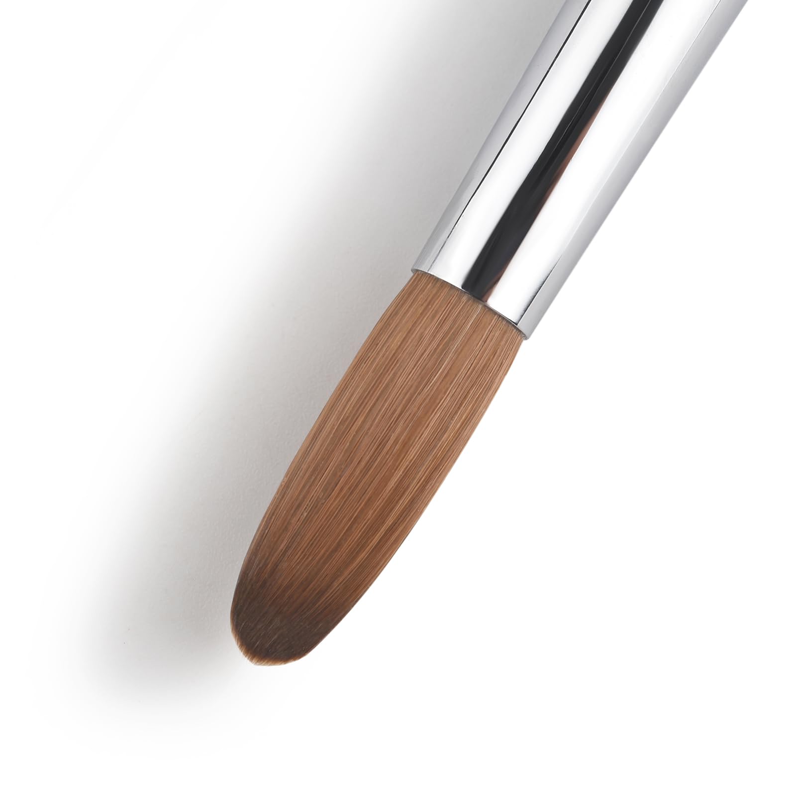 KADS Kolinsky 18# Pennello ovale ondulato, 100% puro pelo di zibellino Kolinsky, manico in sequoia, qualità da salone, 16 cm, perfetto per unghie acriliche