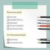 Vista 4 de Temiary 1200 pestañas adhesivas transparentes para índice, marcadores de página para anotar, pestañas translúcidas de bandera de flecha Morandi