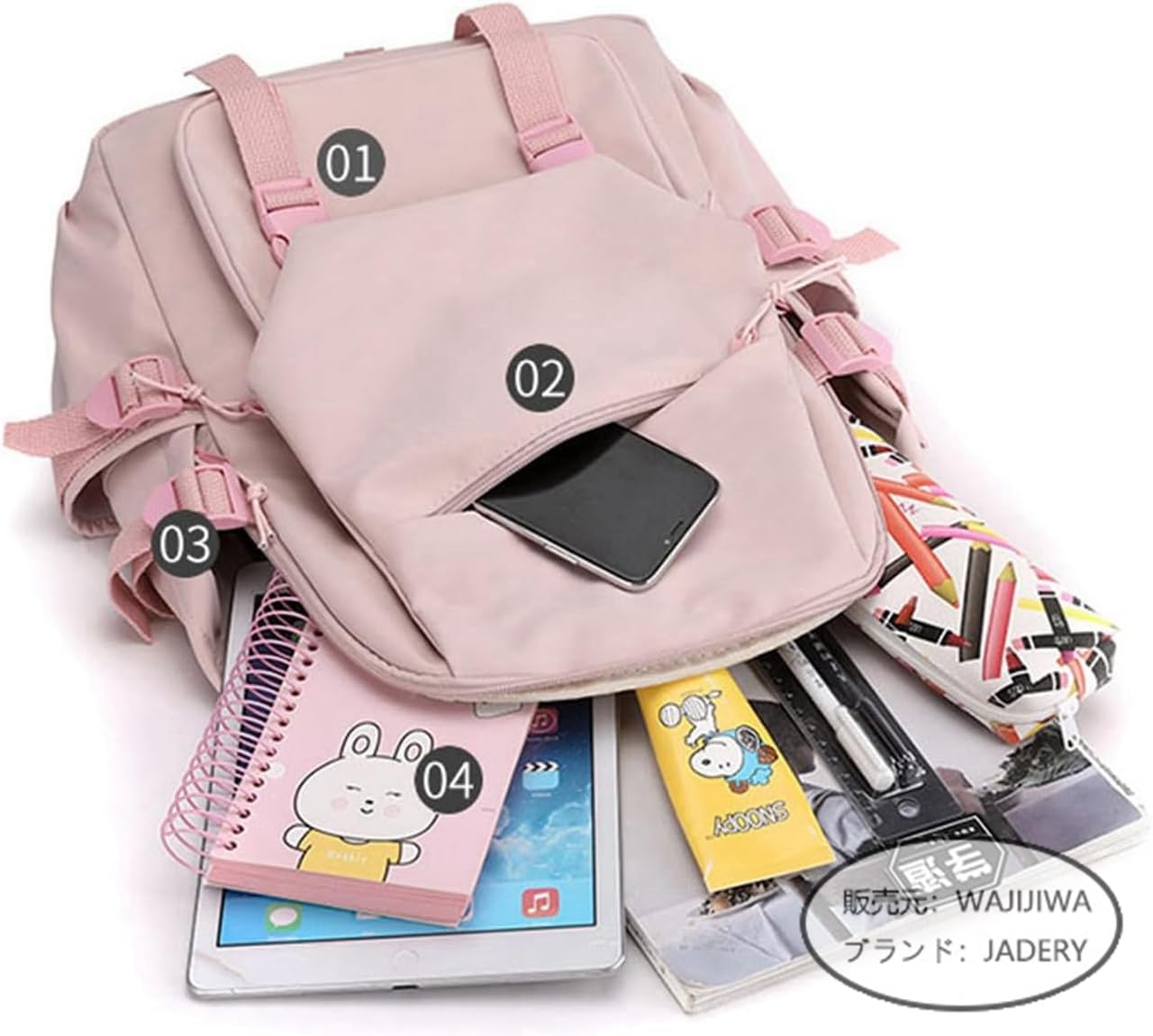 Amazon.co.jp: とある科学の超電磁砲 リュック バックパック 御坂美琴