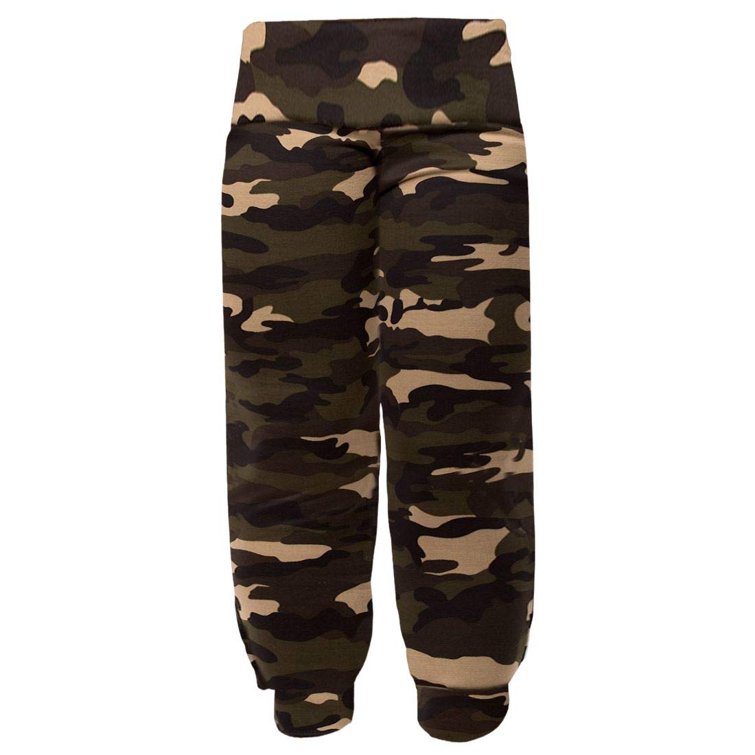 janisramone Kids Girls New Army Camouflage Printed Alibaba Leggings Loose Baggy Harem Trousers Pants