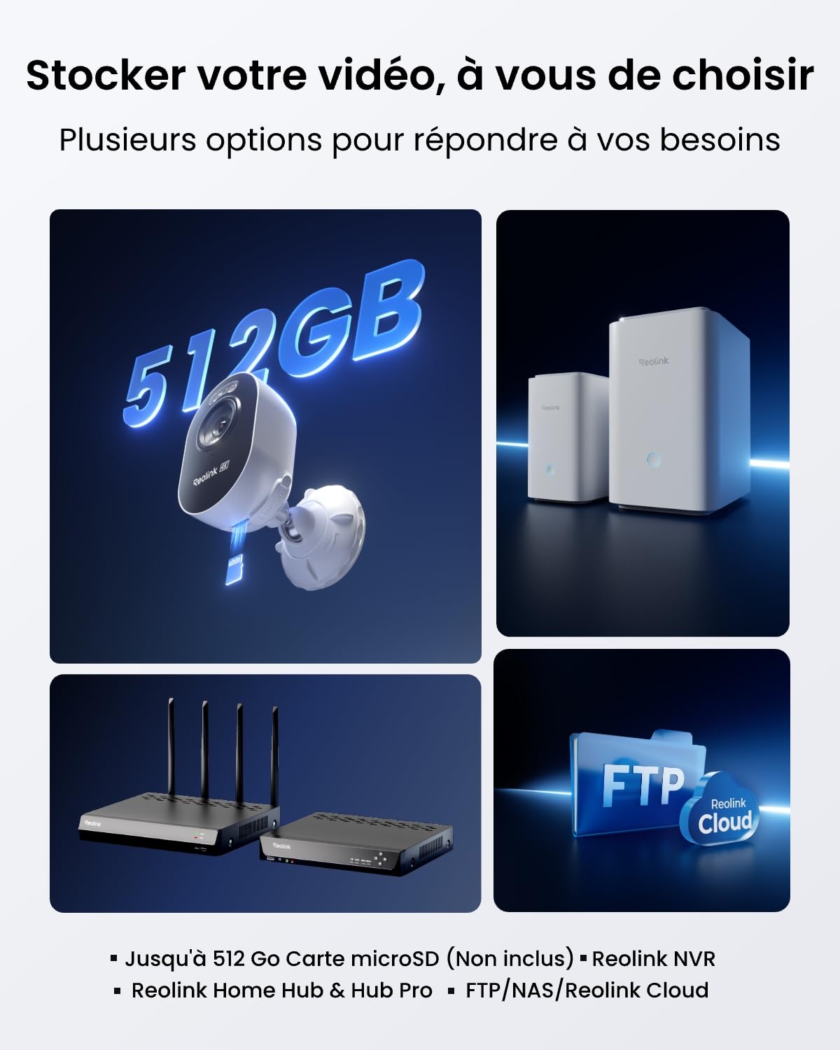 Reolink 4K Caméra Surveillance WiFi Extérieure avec Wi-FI 6, Lumus Pro | Bi-Bande 2,4/5GHz, Détection Intelligente, Vision Nocturne Couleur, Audio Bidirectionnel, Sirène, Enregistrement 24/7