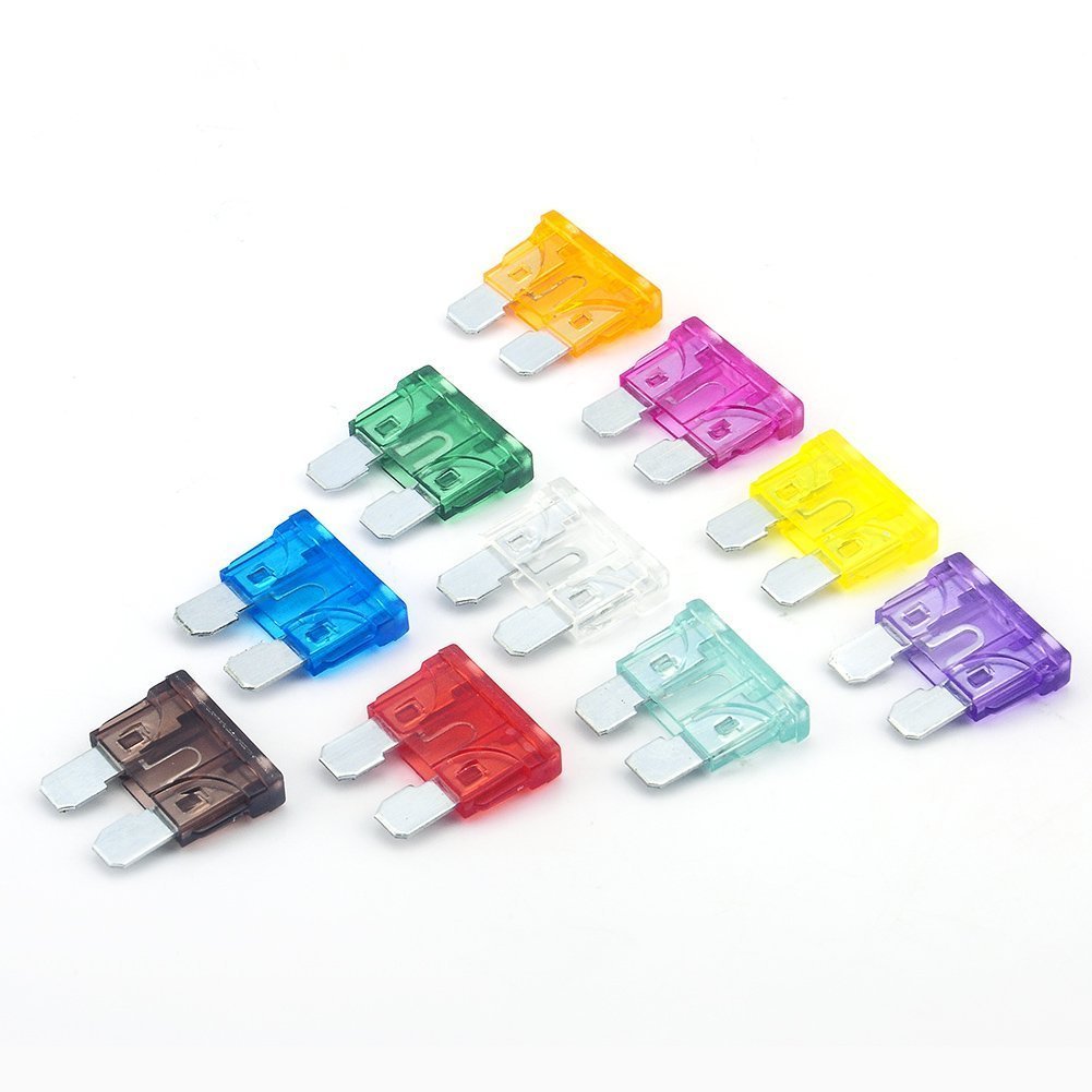 Mini kit di fusibili per autoveicoli (scatola di smistamento con 100