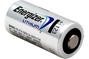 Energizer eL123 123 Lithium Photo Batteries