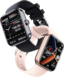 F57L Blood Glucose Monitoring Smartwatch - Fitness Tracking with Blood Pressure, Blood Oxygen Tracking - Heart Rate Monitor Calorie Step Counter Non-invasive Blood Glucose Test Smart Watch