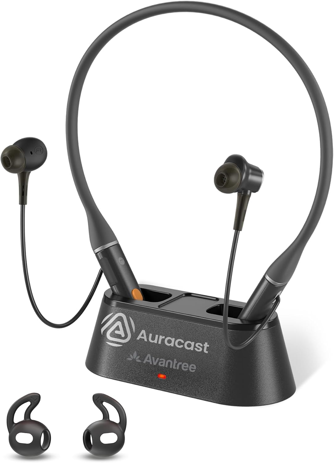 Avantree Loop Dock - Auracast et Bluetooth Écouteurs Tour de Cou