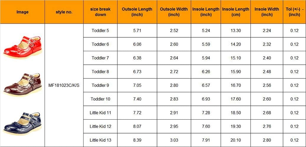 The Doll Maker Girl's Two Straps Mary Jane-TD181023K-12
