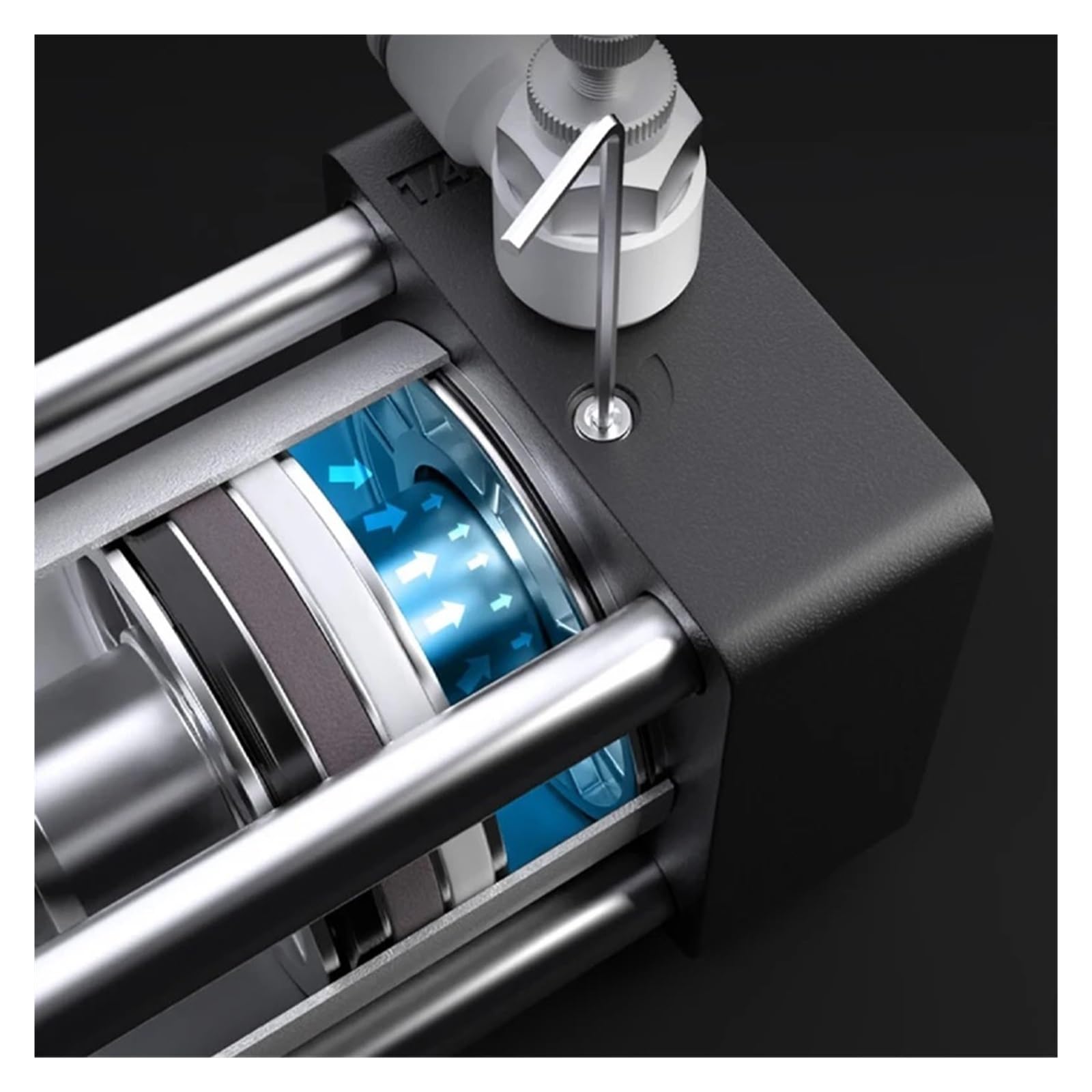 Pneumatikzylinder Pneumatikzylinder Luftzylinder SC 32 40 50 63 mm 500 Bohrung doppeltwirkend 25/75/100/125/150/175/200/250/300 Hub einstellbar(Stroke 75mm,Bore 32mm)