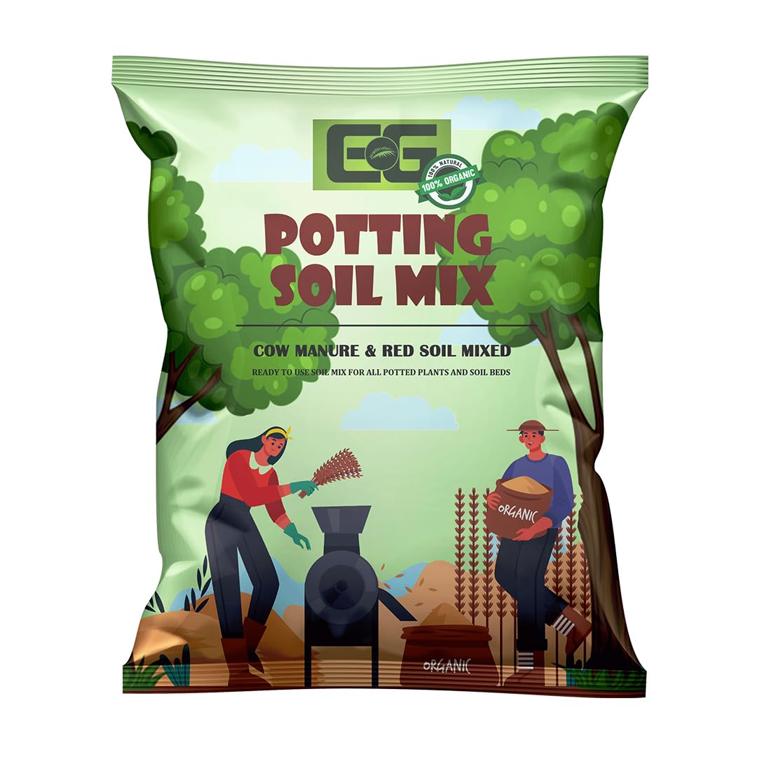 Elamgreen Organic Potting Soil Mix Fertilizer with Cocopeat, Vermicompost, Neem Granule for All Type of Plants/Free Coco peat,Grow Bag (Brown, 15) (B08XJKWS4Z) Amazon Price History, Amazon Price Tracker