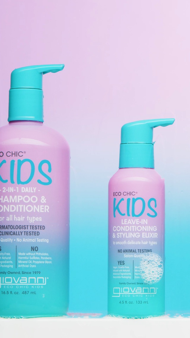 Amazon.com: GIOVANNI Eco Chic KIDs Leave-In Conditioning & Styling