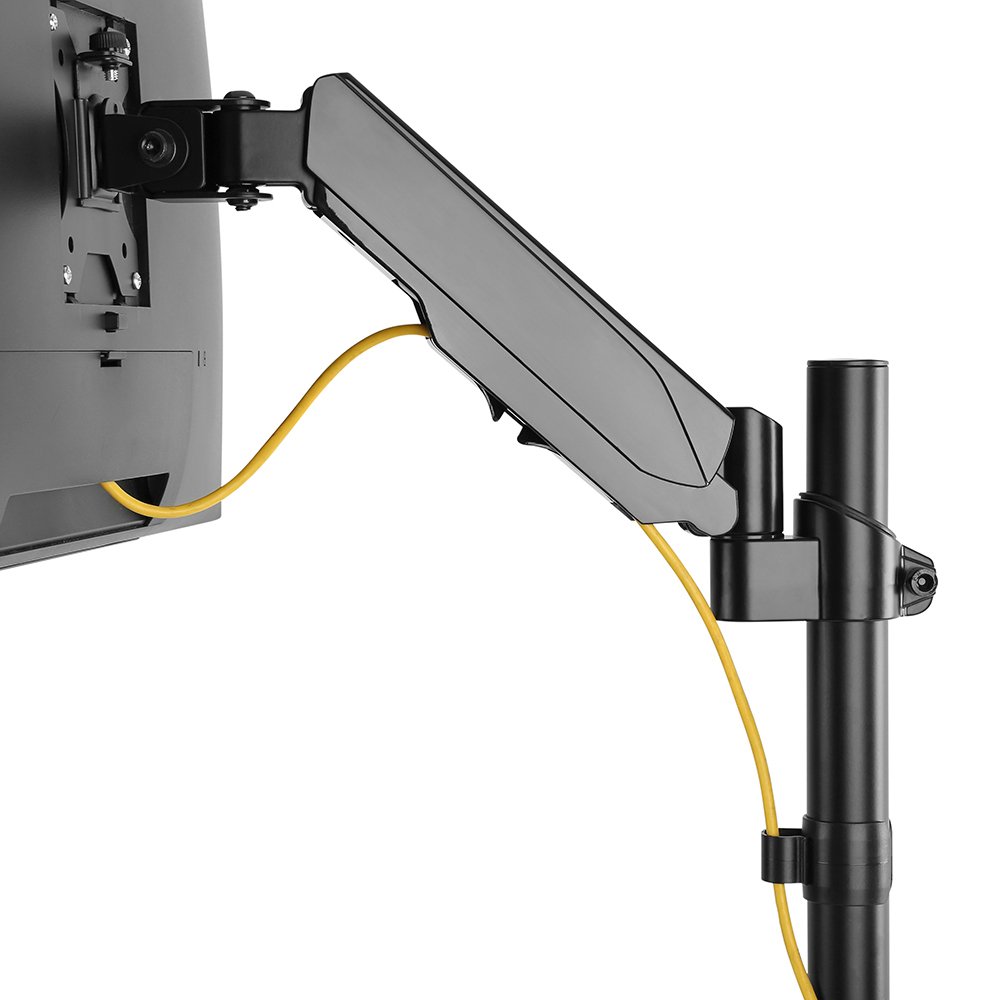 Maclean MC-775 Supporto per monitor con molla a gas 17 "-32" 8 kg Inclinabile Rotabile