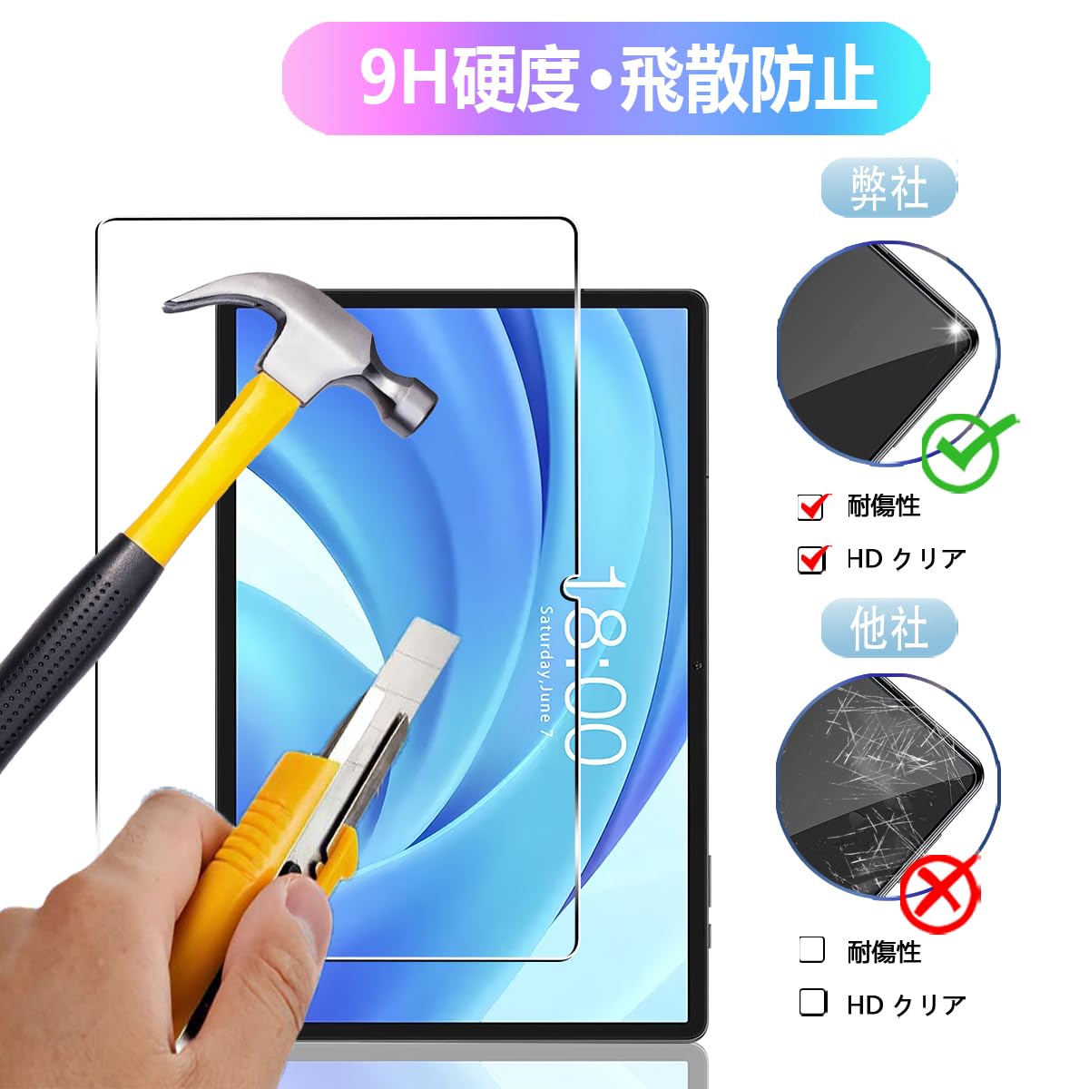 Amazon.co.jp: 【2枚セット】 対応 Teclast P50 AI/T50HD/P50/P50S