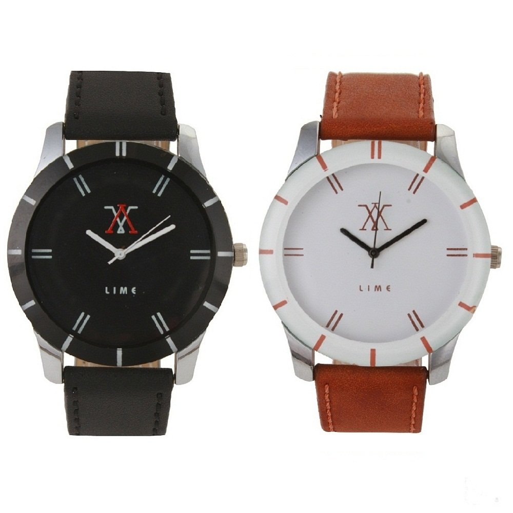 LIME Fashion Combo of 2 Watches for Mens (B01HF05MB4) Amazon Price History, Amazon Price Tracker