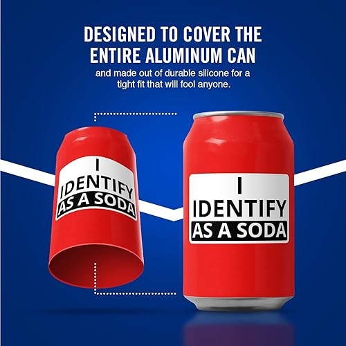 Miniatura 3 de Beersy Funda de silicona para latas de soda, funda de silicona aislada, aislante de latas multiusos, cubierta de bebida ajustada, soporte para