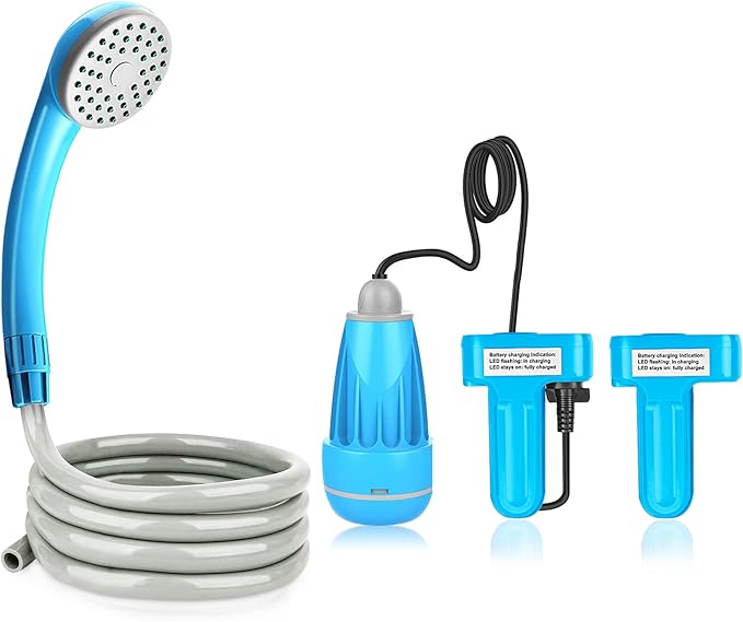 Riigoo Camping Shower Portable Shower for Camping Outdoor