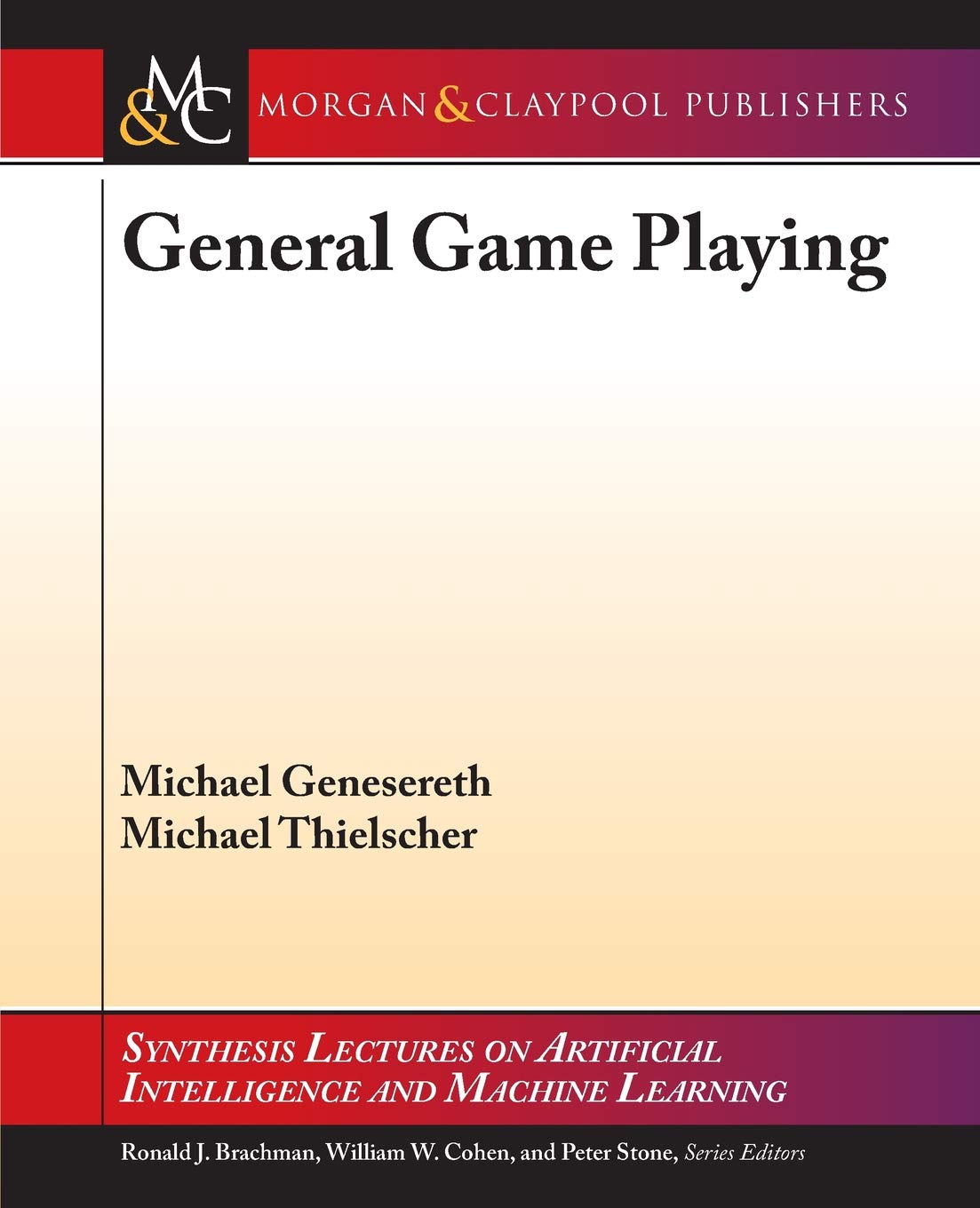 Buy General Game Playing (Synthesis Lectures on Artificial Intelligence and Machine Learning) — BookShops.in