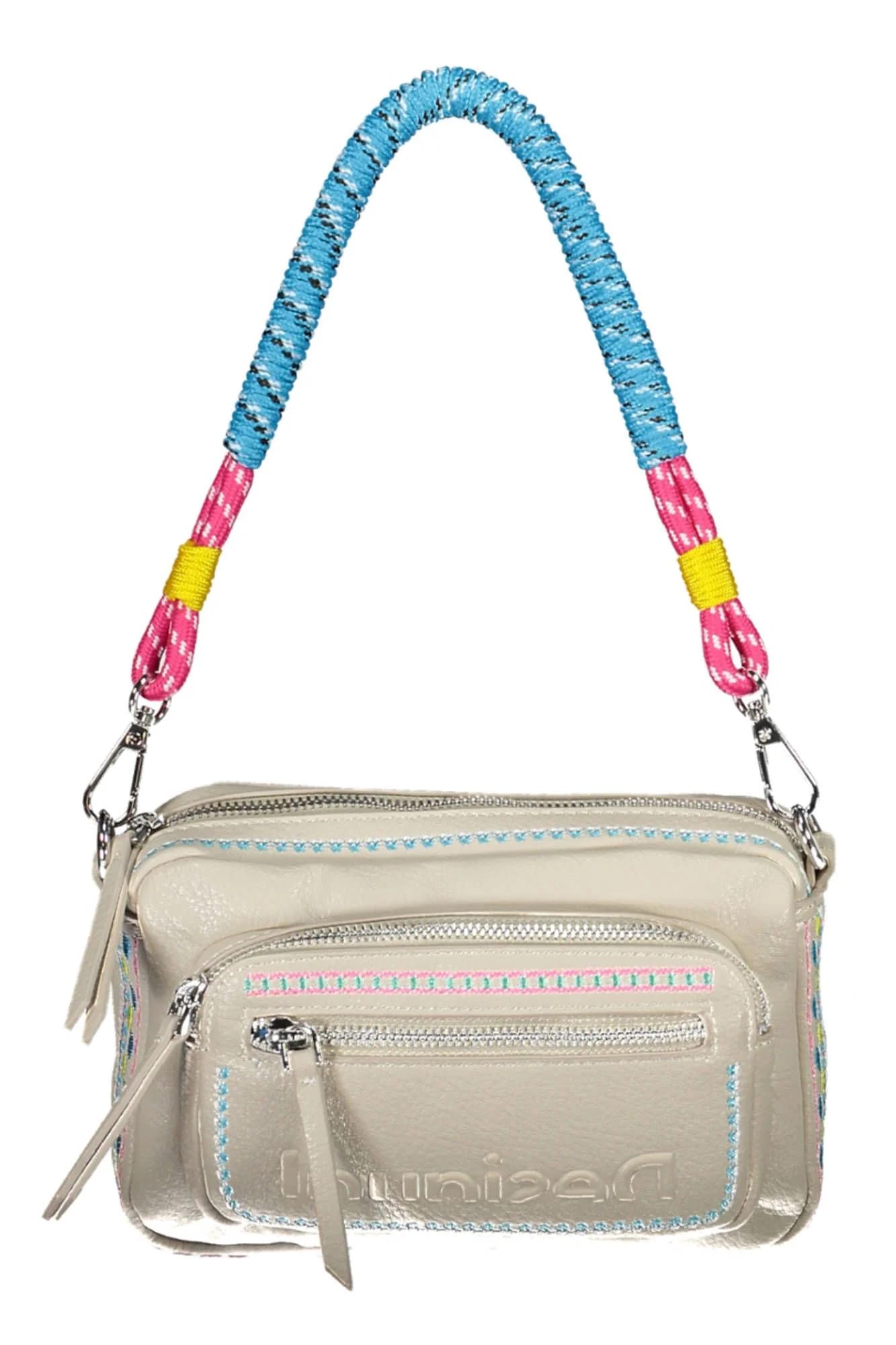 Desigual Women Bag_Raven_Cambridge MINI 1001 RAW, White, one Size
