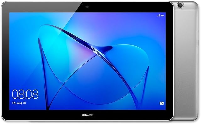 HUAWEI MediaPad T3 10  9.6 Inch Android 8.0 Tablet, HD IPS Display with Eye-Comfort Mode, 32GB, Dual Stereo Speakers, 4800mAh, up to 9.8 hours video playback, Children's Corner, Grey