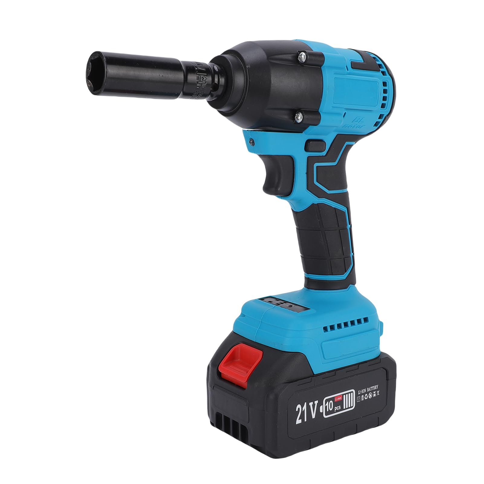 Kavolet Set di Avvitatori a Percussione Senza Spazzole a Coppia Elevata, Doppia Batteria Lunga Durata per Appassionati e Professionisti del Fai Te, Set di Avvitatori Percussione Senza Fili con (2