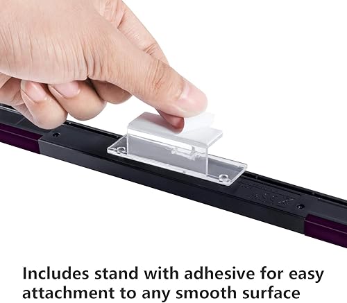 Vista 4 de Aokin Barra de sensor para Wii barra de sensor de rayos infrarrojos con cable de repuesto para consola Nintendo Wii y Wii U incluye soporte