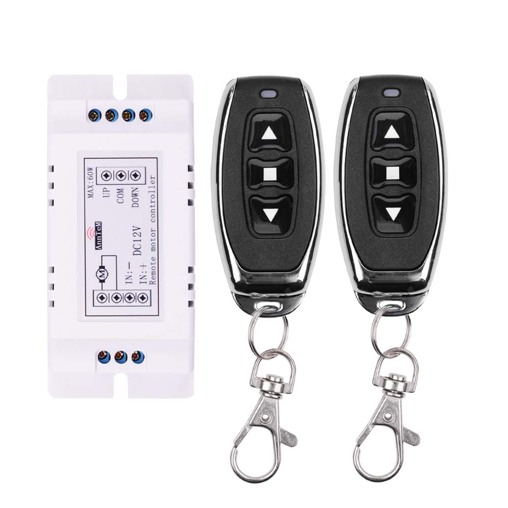 Motor Wireless Remote Switch 12V Universal 2 Channel RF Remote Control