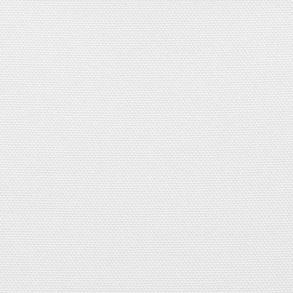Protector de privacidad para balcón, color blanco, 75 x 700 cm, 100% poliéster Oxford con revestimiento de poliuretano, impermeable, resistente a los rayos UV, para balcones, terrazas, jardines
