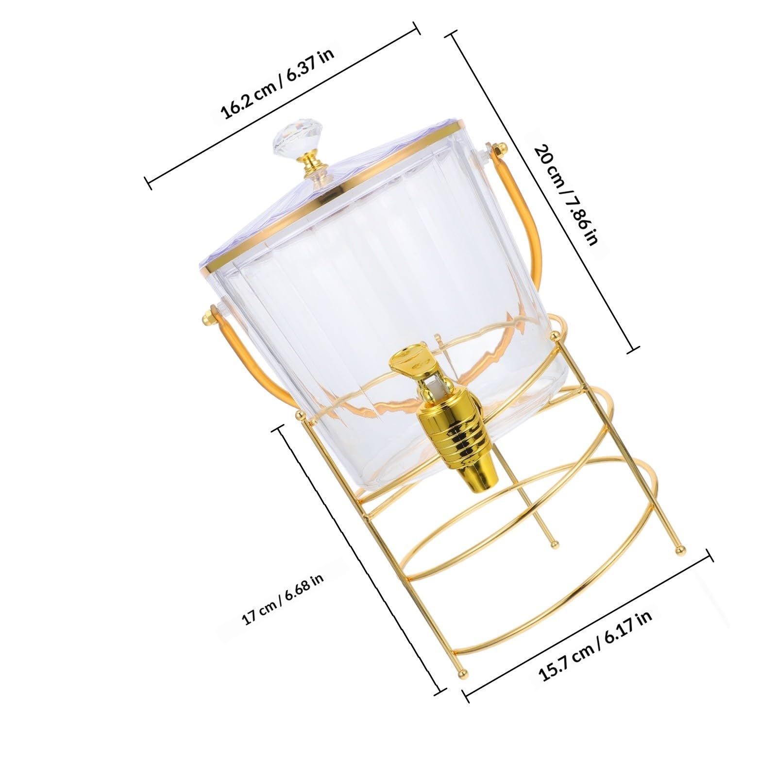 Dispenser Bevande Fredde a Secchio con Rubinetto 2200ml