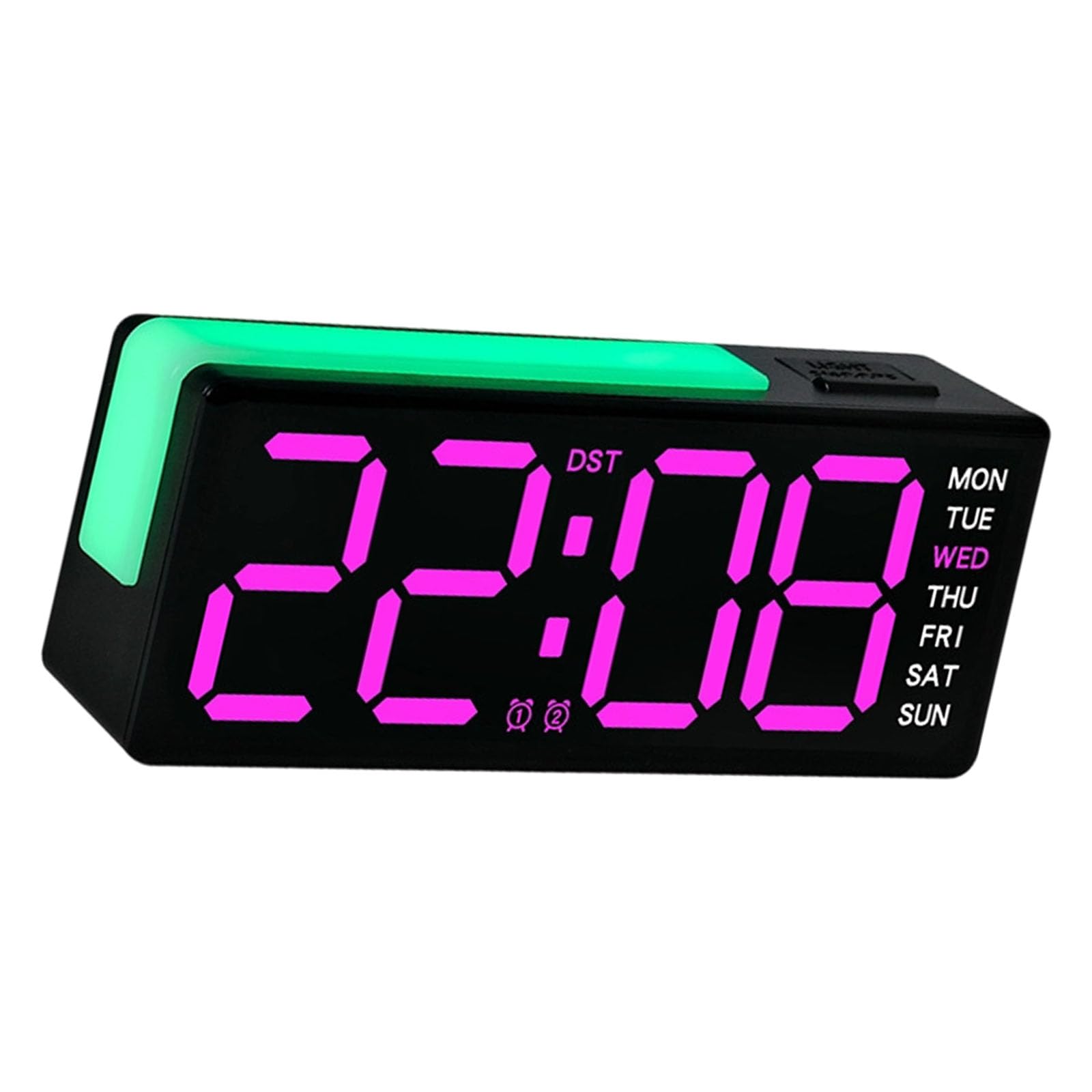 Kaeltsyn Alarm Clocks for Bedroom Digital Desk Clock for Bedside Nightstand Digital Clocks with Day of Week Table Desk