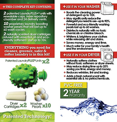 image for Life Miracle USA LaundryPLUS+ System: #1 BEST Laundry Product For Your