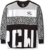 Rocawear Men's Big and Tall Framework Long Sleeve Crew