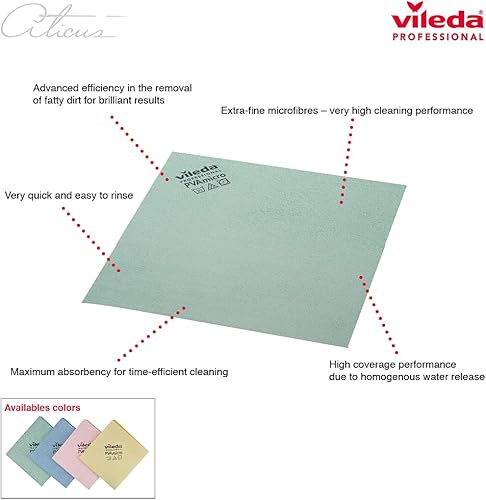 Miniatura 2 de PVA Micro Cloth  100% microfibras  Paquete de 5  para cepas de grasa y alta cantidad de suciedad  Paño de limpieza para reducir la fricción  con