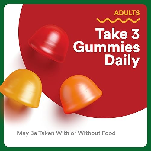 Vista 18 de SmartyPants Suplemento de fibra y multivitamínico para hombres y mujeres: gomitas de fibra multivitamínica con vitamina D3, C, vitamina B12, B6