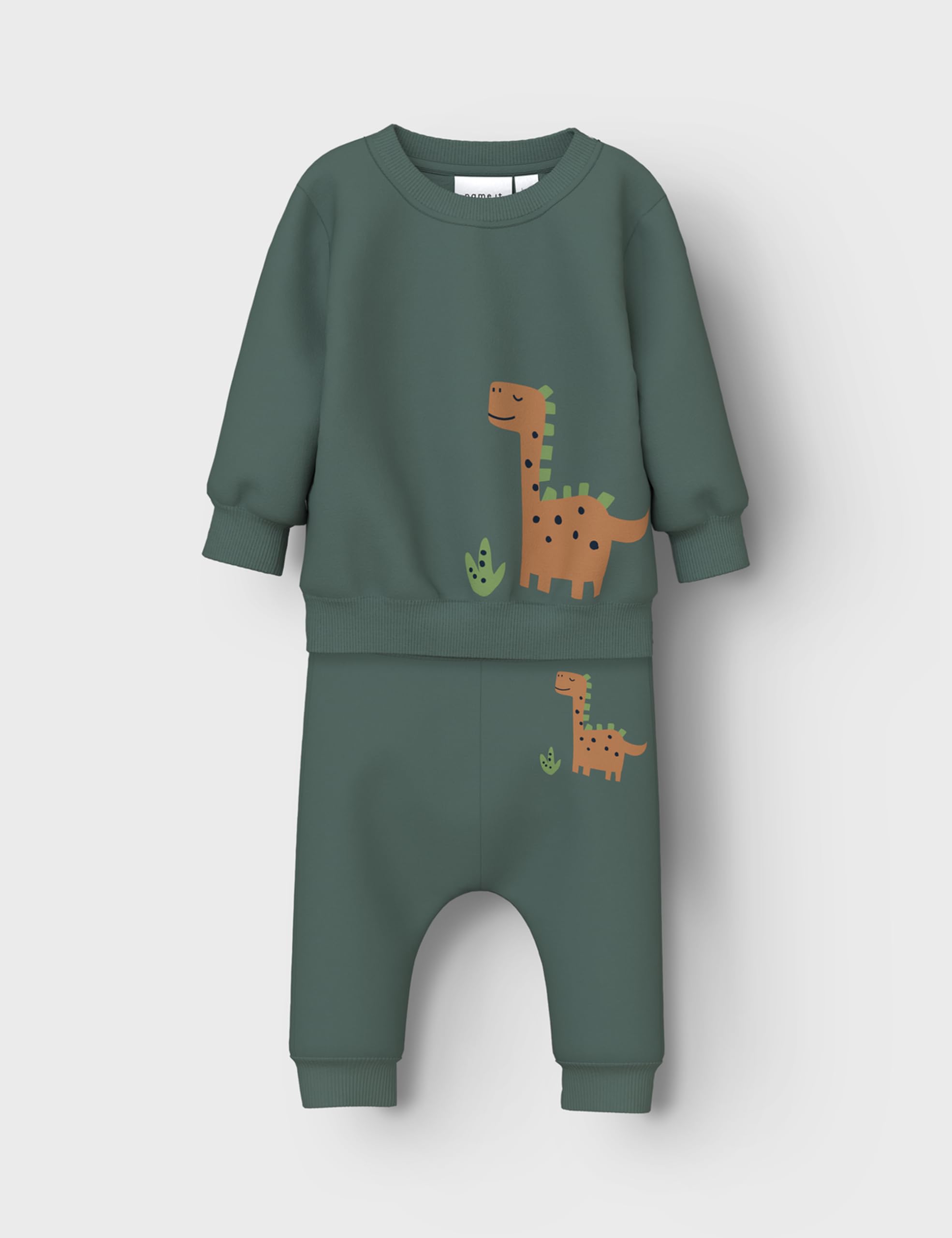 NAME IT Baby-Jungen Nbmvonne Ls Sweat Box Bru Set Sweatshirt