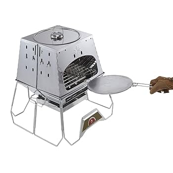 Amazon | ロゴス THE KAMADO EMiwa グリル ピザ窯 キャンプ 調理