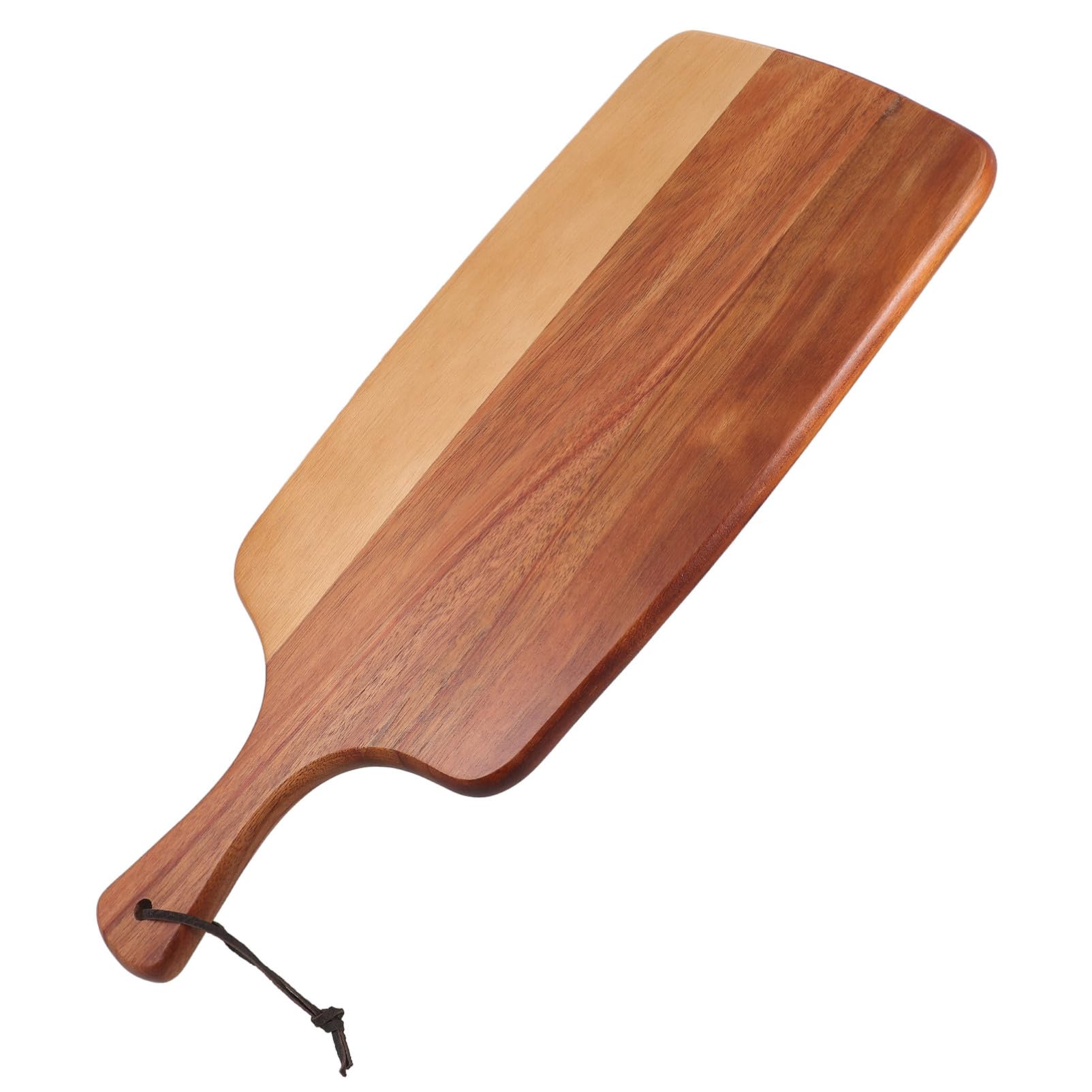 Tagliere da Cucina Facile da Pulire con Manico in Legno Design Antiscivolo, Uso Multifunzione per Carne, Pizza e Formaggio