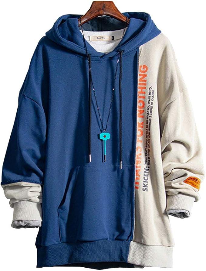 Amazon パーカー メンズ 秋服 メンズ プルオーバー 長袖 Tシャツ フード付き ゆったり フーディ おしゃれ トレーナー スポーツ カットソー トップス おおきいサイズ 秋 冬 トレーナー パーカー 通販