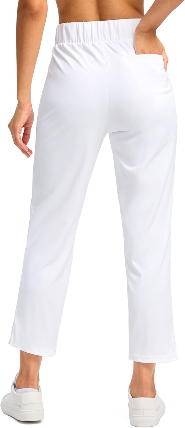 G GRADUAL Women's Pants Ankle 7/8 Golf Pants 3 Pockets Stretchy Petite Travel Pants Inner Drawstring for Work Business Casual - Image 5