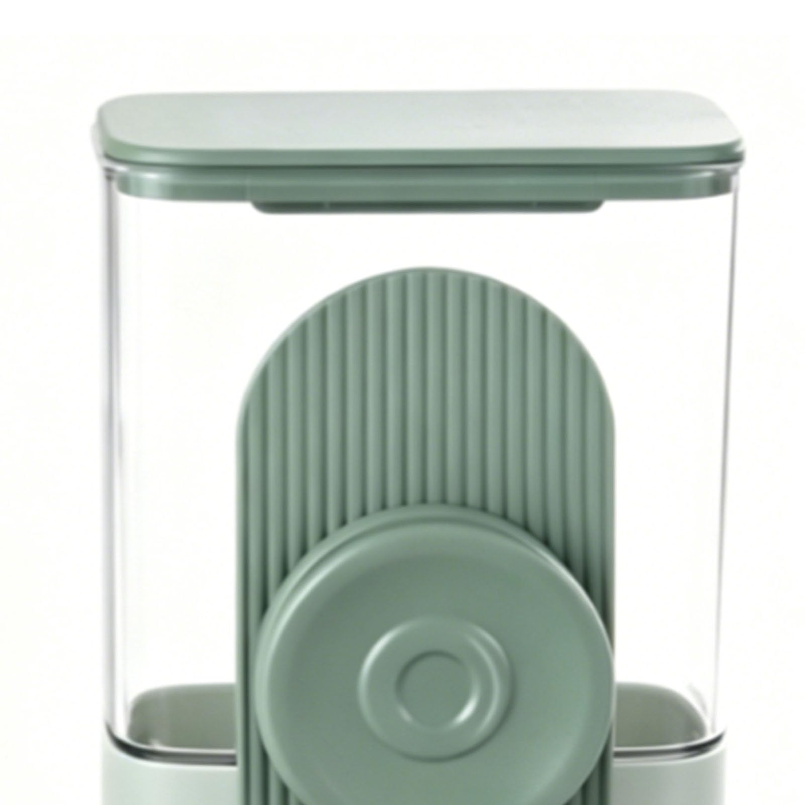 Yctze Mangiatoia Automatica a gravità per Animali Domestici, Distributore di Cibo e Acqua Sospeso per Gabbia, for Gabbie per Animali Domestici (Dispenser Acqua Verde 800ml Dispenser Alimenti)