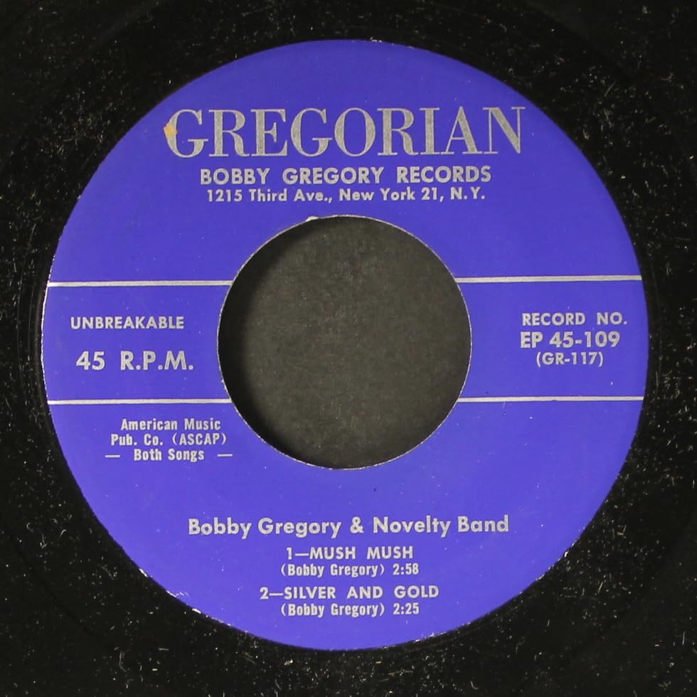BOBBY GREGORY & NOVELTY BAND back seat driver