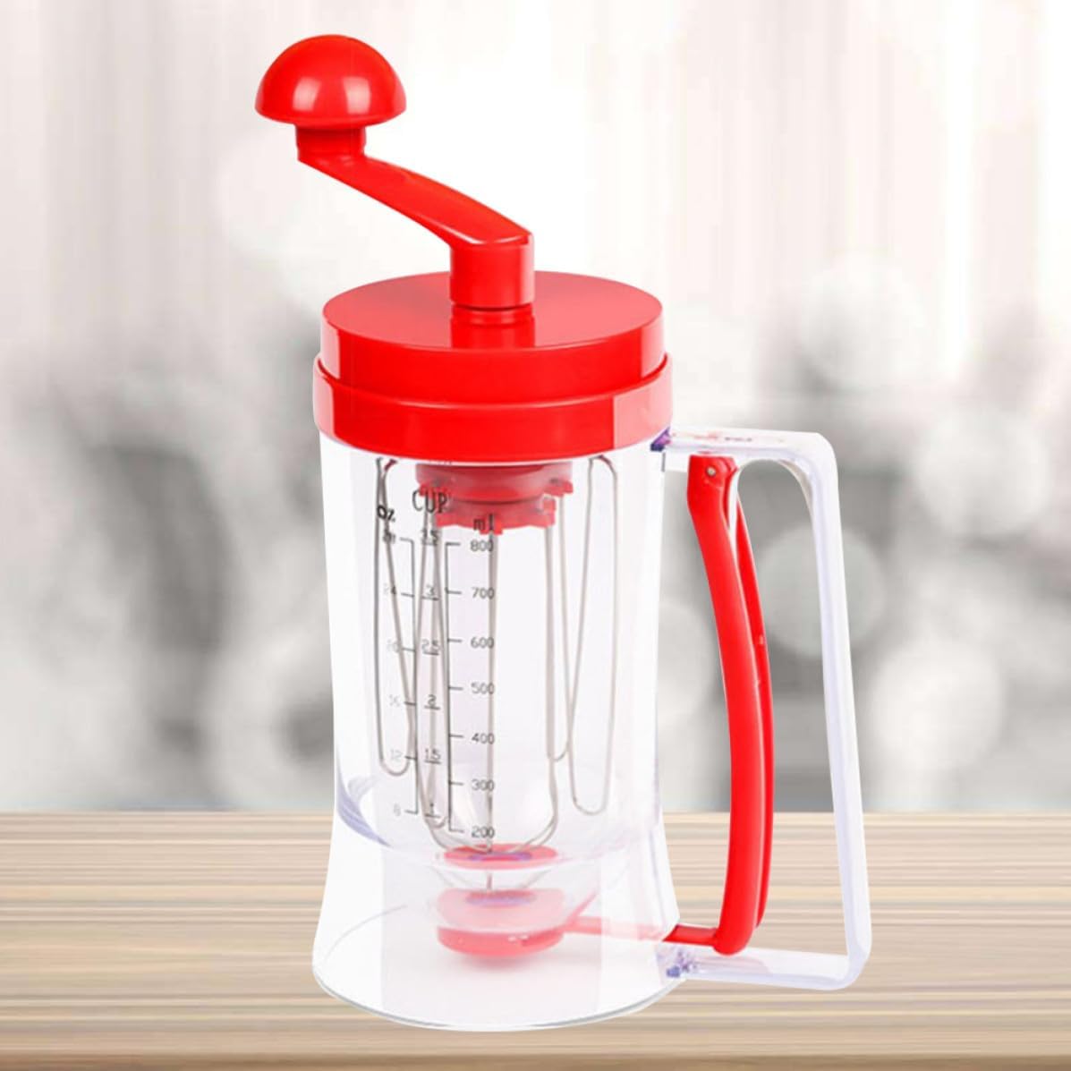 Manual Batter Dispenser Measuring Cup for Pancakes Muffins